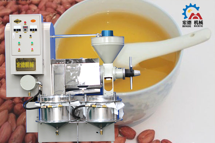 花生油螺旋榨油機